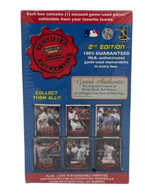MLB 2007 authentic game mounted memories memorabilia